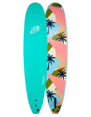 Wave Bandit Tina Cohen Pro Single Fin Soft Top 9'0"-Turquoise le concept de la Pate a emporter 